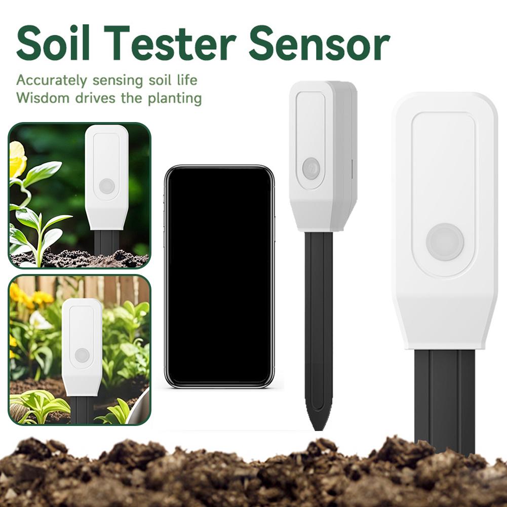 Tissue Culture Plant - เซ็นเซอร์วัดดินอัจฉริยะ Tuya Zigbee 3.0, เครื่องตรวจจับอุณหภูมิและความชื้นแบบไร้สาย, ป้องกันการรดน้ำเกินสำหรับต้นไม้ในกระถาง