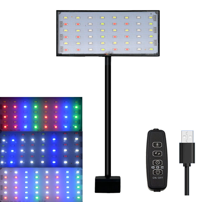 Planted Aquarium Equipment - ไฟ LED สเปกตรัมเต็มสำหรับตู้ปลา พร้อมตั้งเวลาการทำงาน ปรับได้ 3