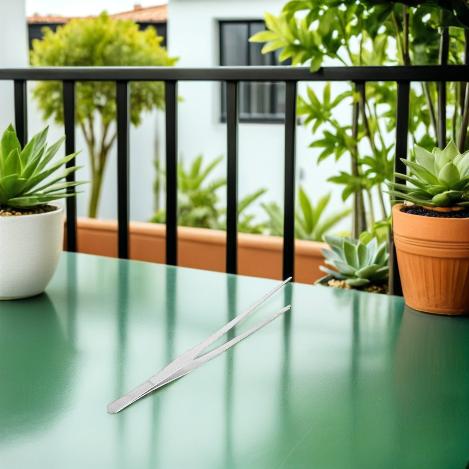 Planted Aquarium Tool Kit - ชุดเครื่องมือ 3 ชิ้น: แหนบสแตนเลสสำหรับตู้ปลา, แหนบป้อนอาหารสัตว์เลื้อยคลาน, อุปกรณ์จัดตู้ปลา,