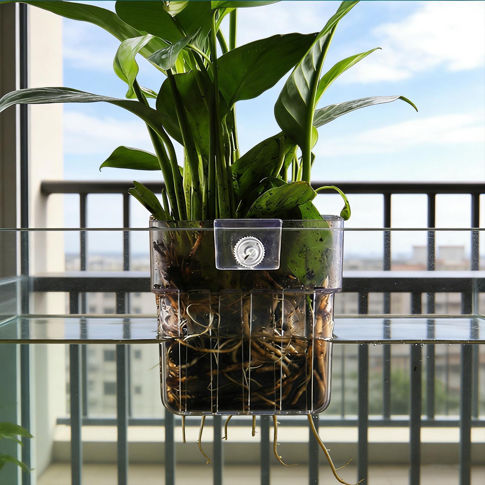 กระถางปลูกพืชแบบแขวนโปร่งใสสำห - Planted Aquarium Kit บทวิจารณ์และราคา