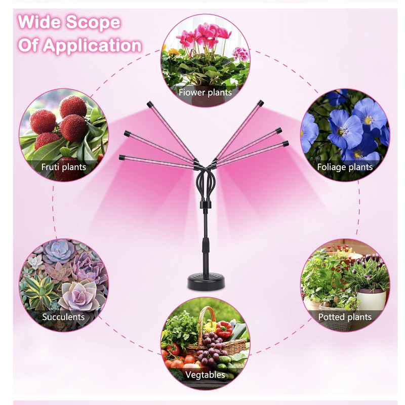 ไฟปลูกต้นไม้แบบ LED แบบยืดหดได - Aquarium Plant Light Spectrum บทวิจารณ์และราคา