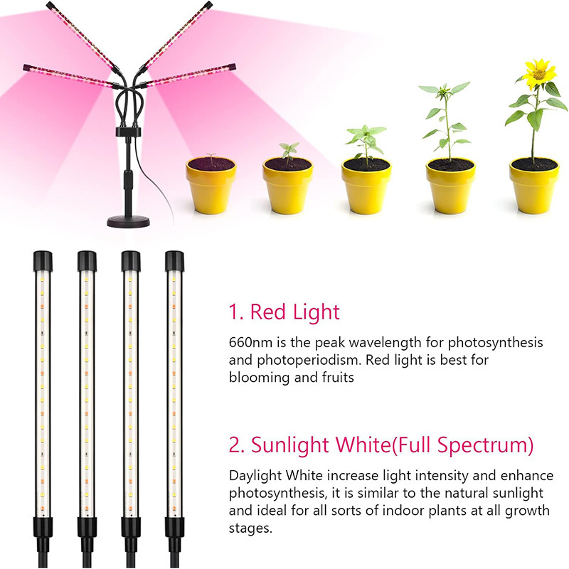 ไฟปลูกต้นไม้แบบ LED แบบยืดหดได - Aquarium Plant Light Spectrum บทวิจารณ์และราคา