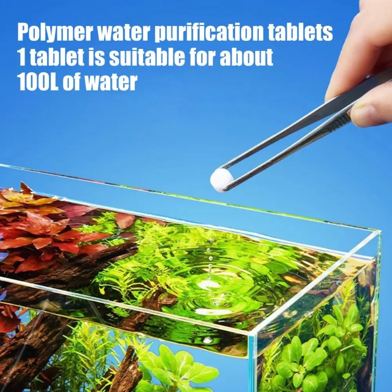 เม็ดทำความสะอาดน้ำในตู้ปลา โพล - Planted Aquarium Yellow Water บทวิจารณ์และราคา