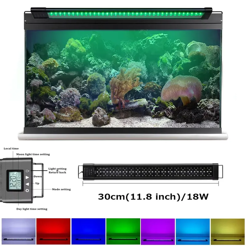 ไฟปลูกต้นไม้ LED IP68 ขนาด 11. - Planted Aquarium Hours บทวิจารณ์และราคา