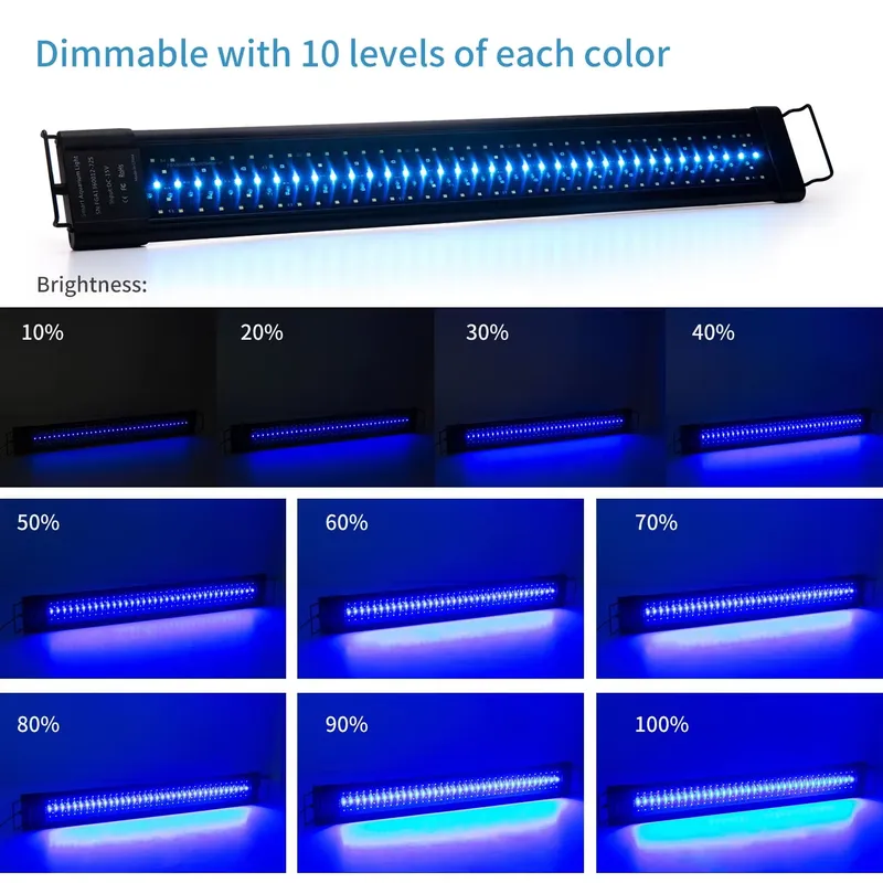 ไฟปลูกต้นไม้ LED IP68 ขนาด 11. - Planted Aquarium Hours บทวิจารณ์และราคา