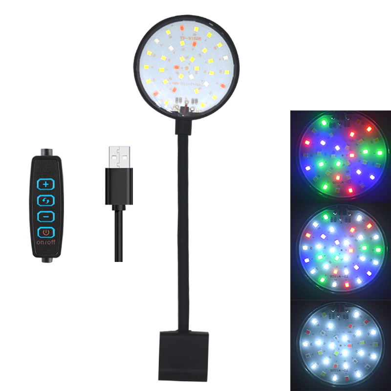 ไฟ LED สำหรับตู้ปลาแบบ USB ตกแ - Aquarium Plant Light Spectrum บทวิจารณ์และราคา