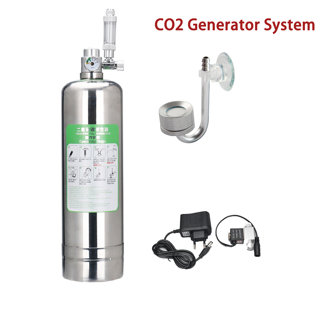 Aquarium CO2 Generator system  - Planted Aquarium Kit บทวิจารณ์และราคา