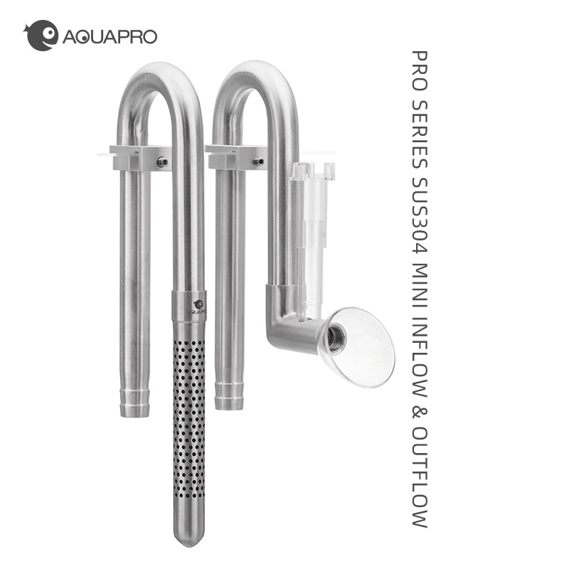 AQUAPRO มินิสแตนเลสไหลเข้า Out - Planted Aquarium Equipment บทวิจารณ์และราคา