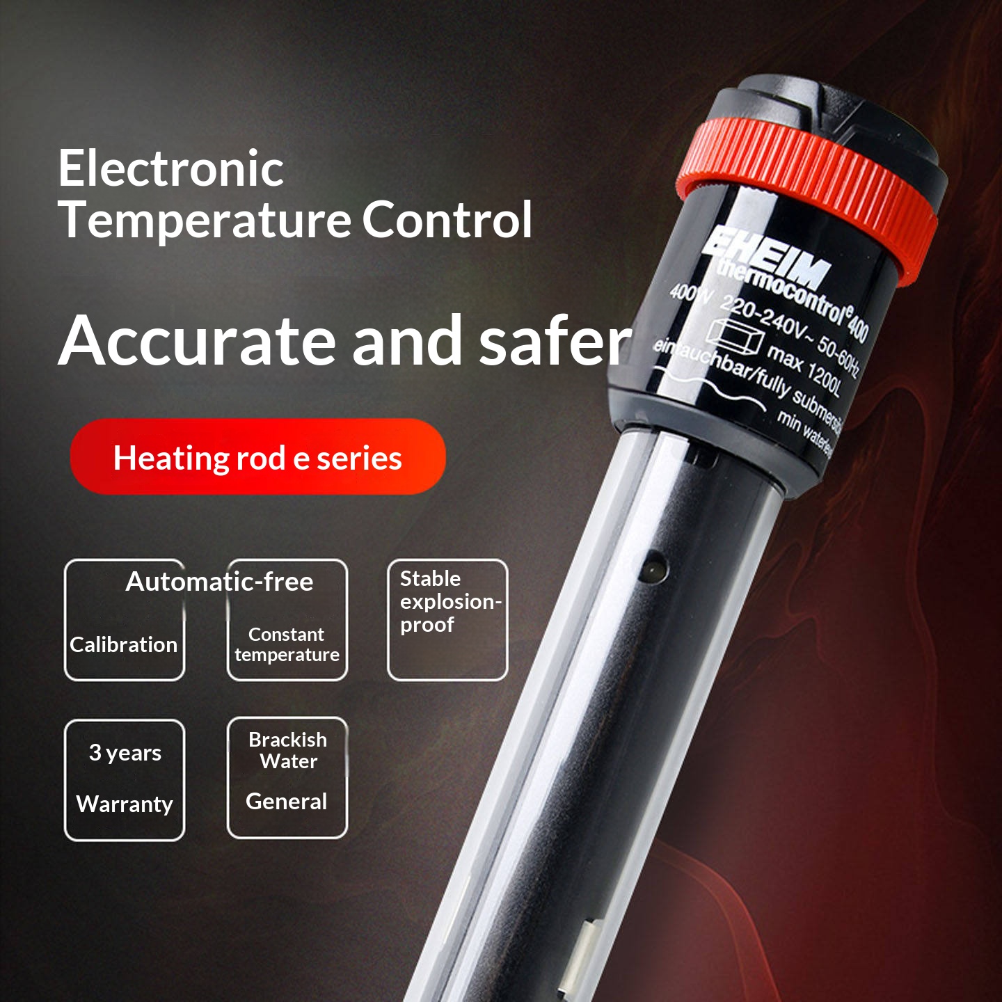 ฮีตเตอร์กันระเบิด E series ของ - Planted Aquarium Temperature บทวิจารณ์และราคา