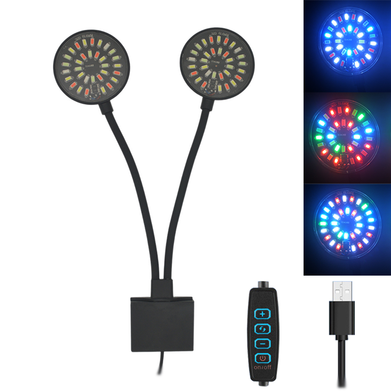 USB พิพิธภัณฑ์สัตว์น้ํา ไฟ LED - Aquarium Plant Light Spectrum บทวิจารณ์และราคา
