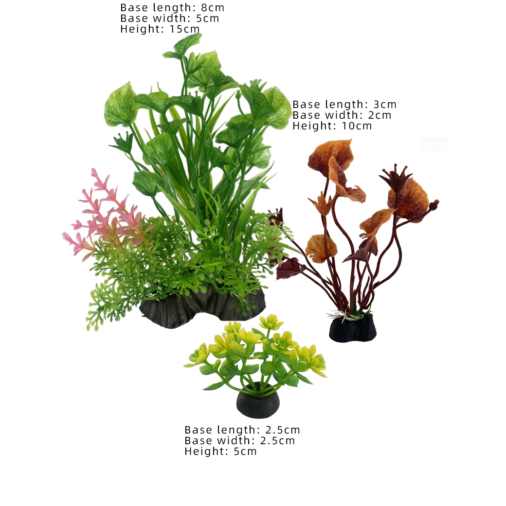 3 ชิ้นพืชประดับตู้ปลาประดิษฐ์ต - Planted Aquarium Yellow Water บทวิจารณ์และราคา
