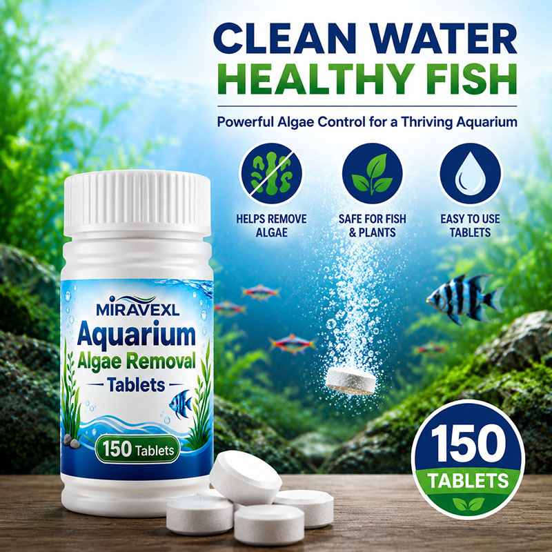 เม็ดกำจัดตะไคร่น้ำในตู้ปลา MIR - Planted Aquarium Equipment บทวิจารณ์และราคา