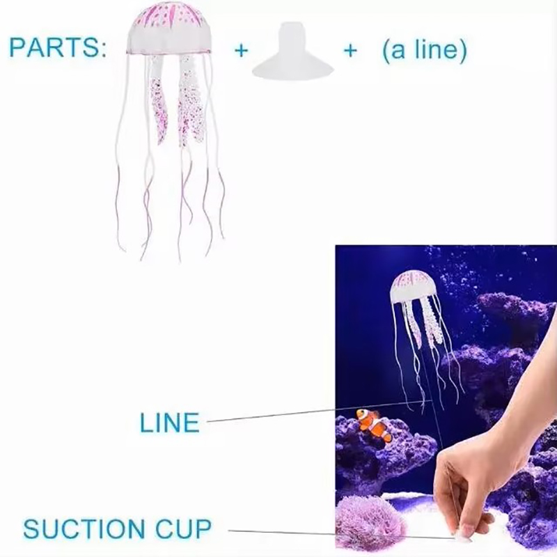 ว่ายน้ําประดิษฐ์แมงกะพรุนส่องส - Aquarium Plant Dip บทวิจารณ์และราคา