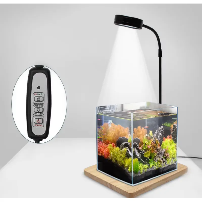 โคมไฟ LED ฟูลสเปกตรัมแบบ USB ส - Planted Aquarium Hours บทวิจารณ์และราคา