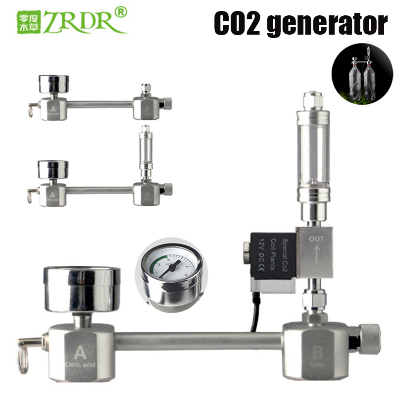 Aquarium CO2 ชุดระบบควบคุม co2 - Planted Aquarium Tank Kit บทวิจารณ์และราคา