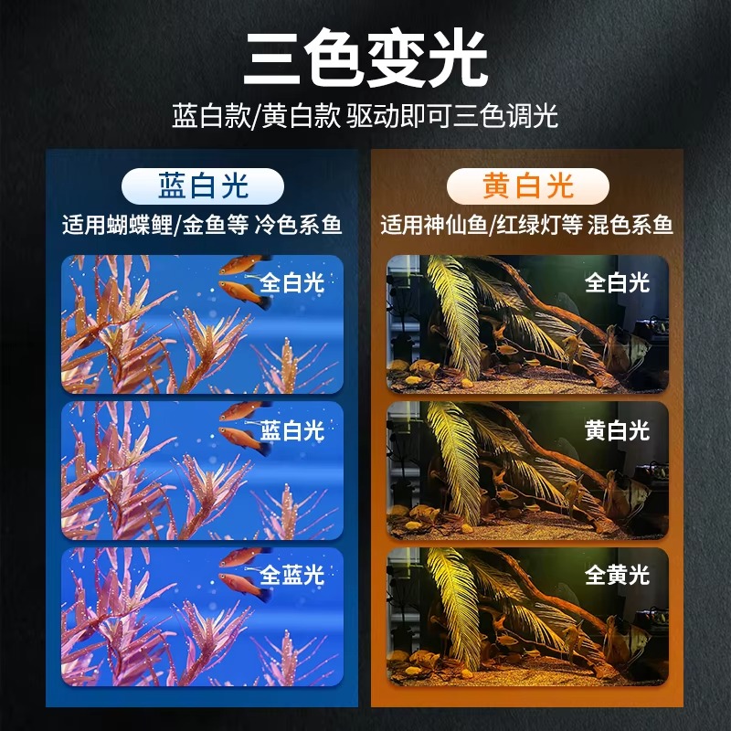 กล่องไฟสำหรับตู้ปลาสมัยใหม่ สำ - Aquarium Plant Light Spectrum บทวิจารณ์และราคา