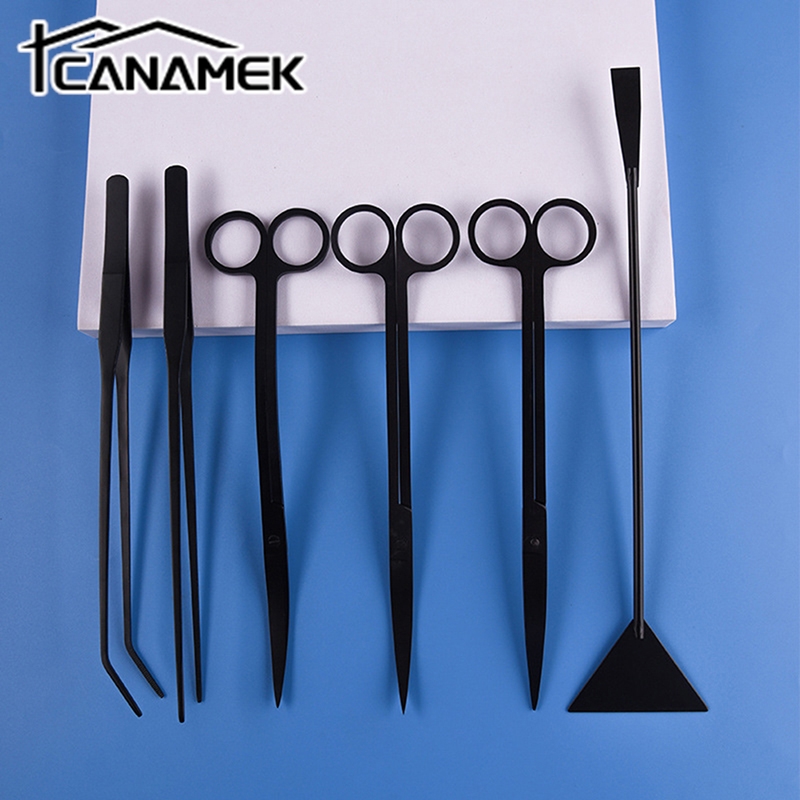 ชุดเครื่องมือตู้ปลาตู้ปลาทำจาก - Planted Aquarium Tool Kit บทวิจารณ์และราคา